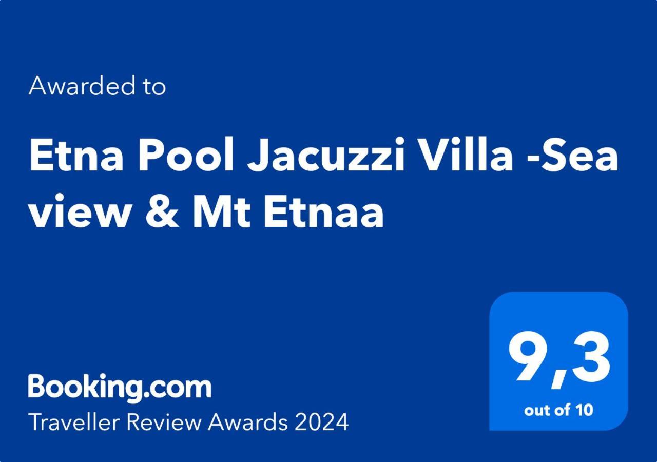 Etna Pool Villa Catania-Sea View มาสกาลูเชีย ภายนอก รูปภาพ